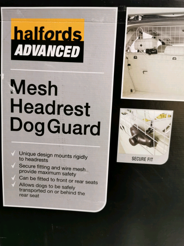 halfords dog guard